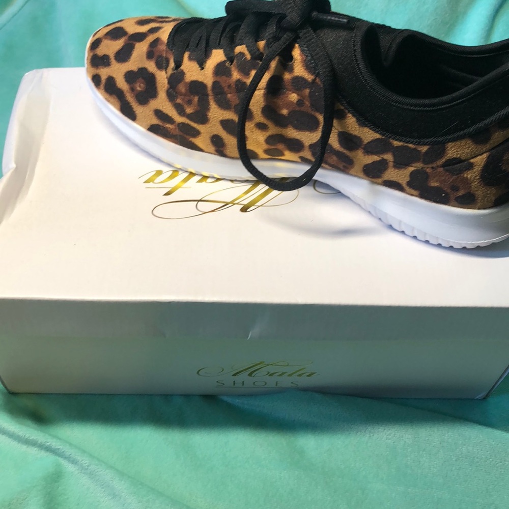 Leopard print shoes